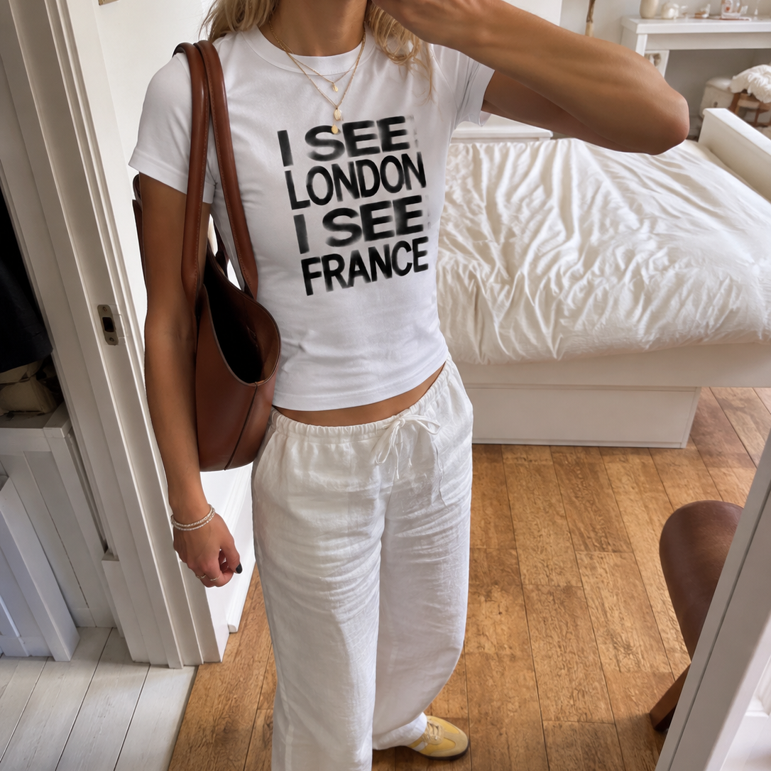 I See London I See France Baby Tee