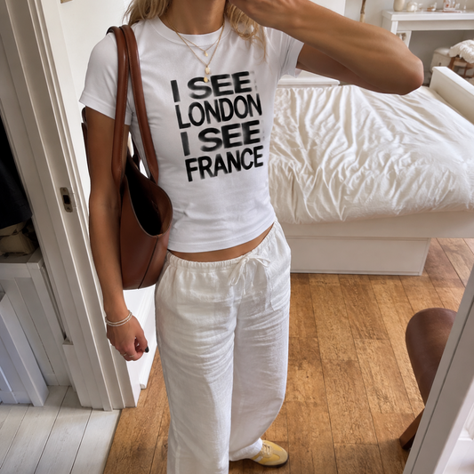 I See London I See France Baby Tee