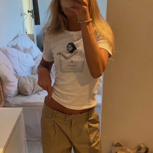 Shopping Bag Baby Tee