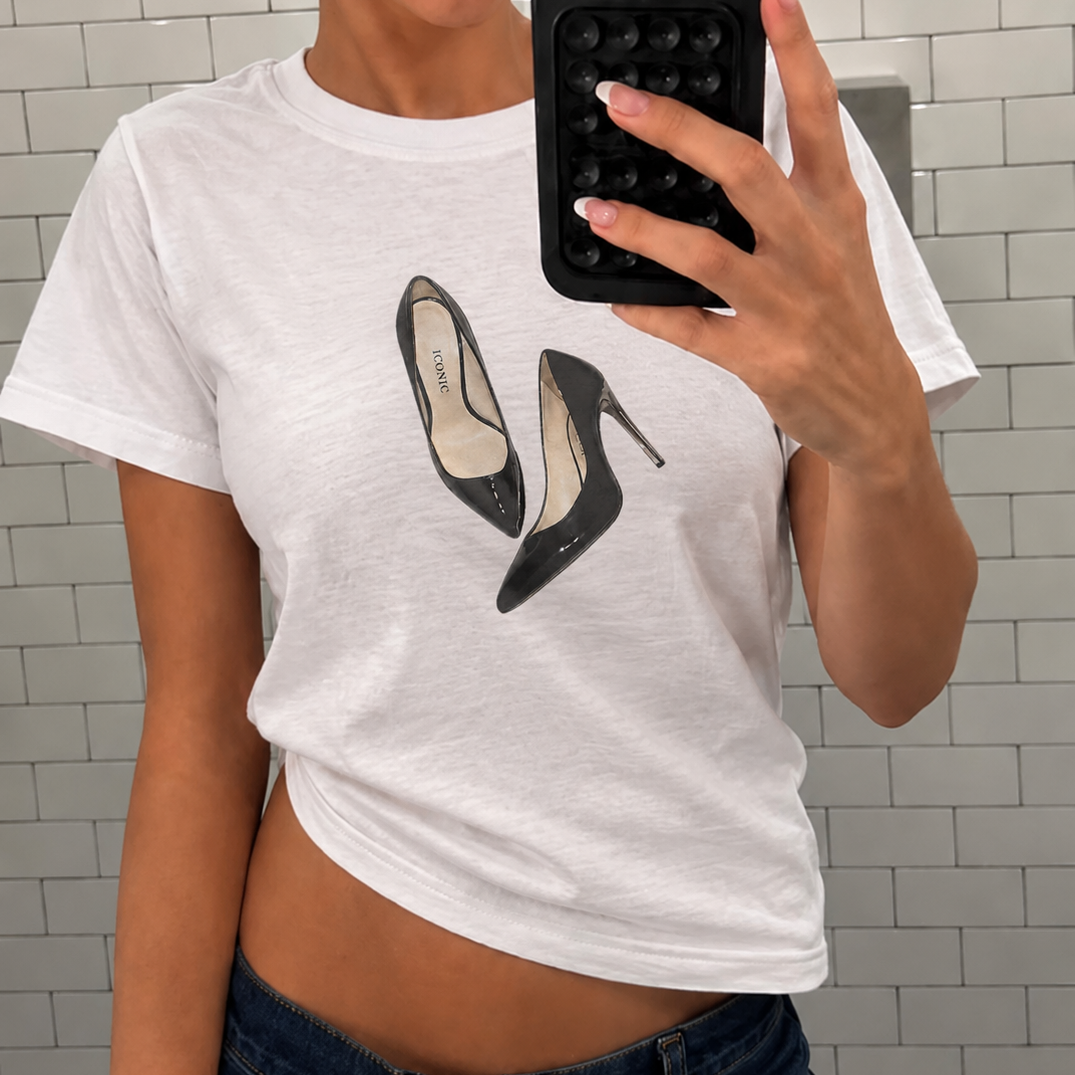 High Heels Baby Tee
