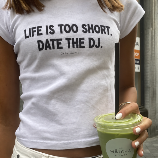Date the DJ Baby Tee