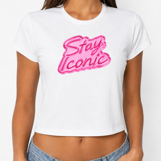 Stay Iconic Lollipop Baby Tee